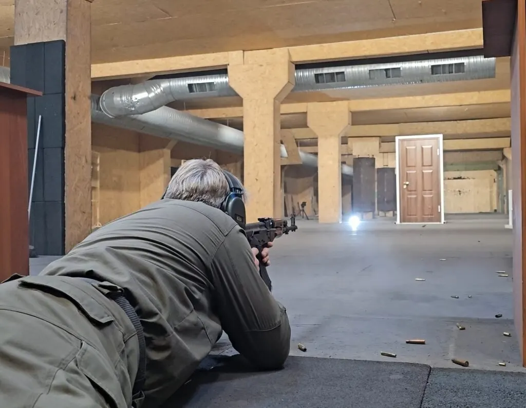 Bulletproof door ballistic testing